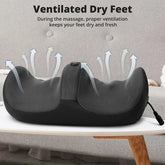 Medcursor Electric Foot Massager Shiatsu Kneading with Heat by Home for Health and Beauty
