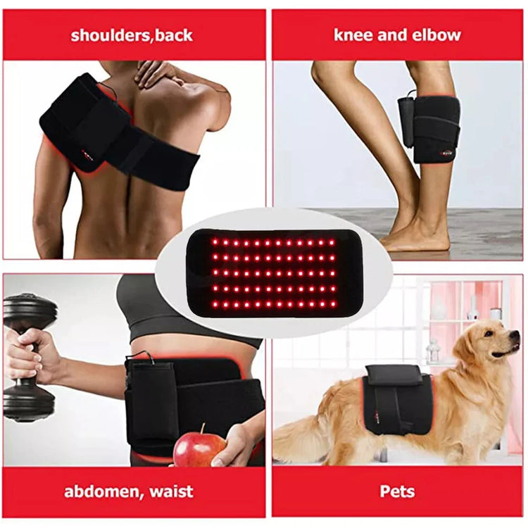 LED Portable Heat Pad For Face And Body Pain Relief by Home for Health and Beauty