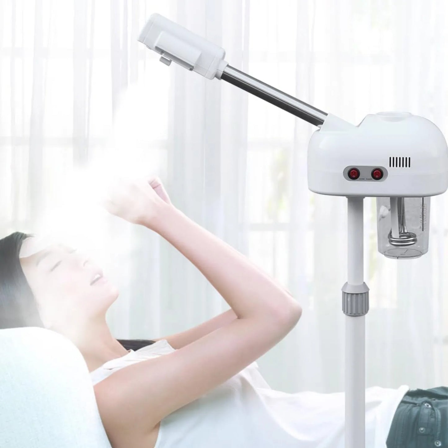 Professional Facial Steamer 360 Degree Rotating Nozzle