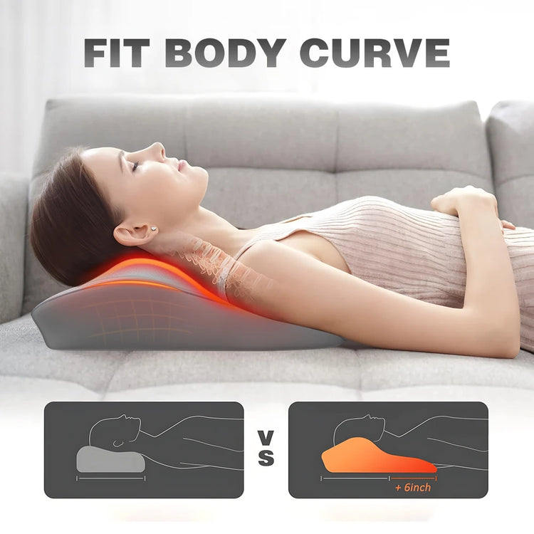 Back Massager Neck Massager with Heat 3D Kneading Massage Pillow for Relax Neck Back Shoulder Legs Gifts for Men Women Mom Dad by Home for Health and Beauty