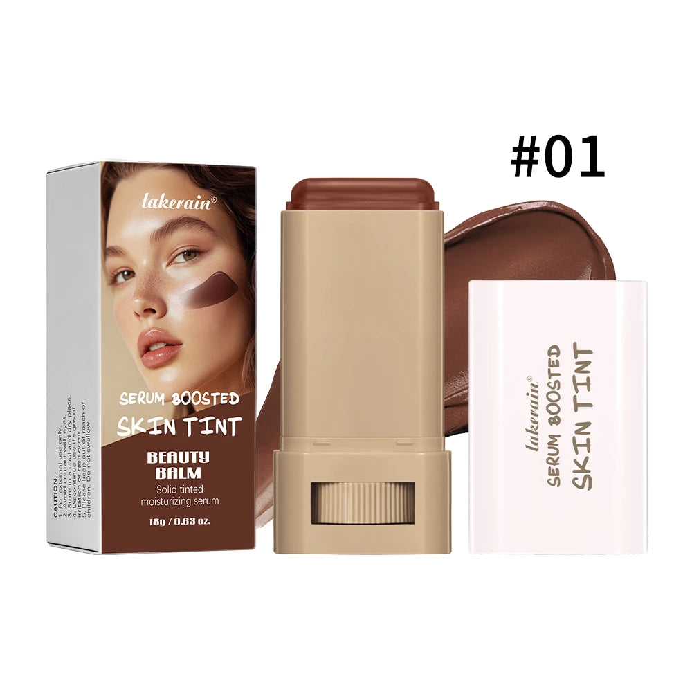 Skin Tint Foundation Stick Serum Concealer Set Long Lasting Makeup by Home for Health and Beauty