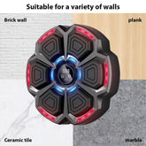 Music Boxing Machine Smart Bluetooth Wall Mounted Trainer by Home for Health and Beauty