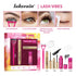 Lash & Brow Set Eyebrow Eyelash Growth Serum Peptide Mascara Eyelash Eyebrow Longer Fuller Thicker Curling Lash Eye Care Makeup by Home for Health and Beauty