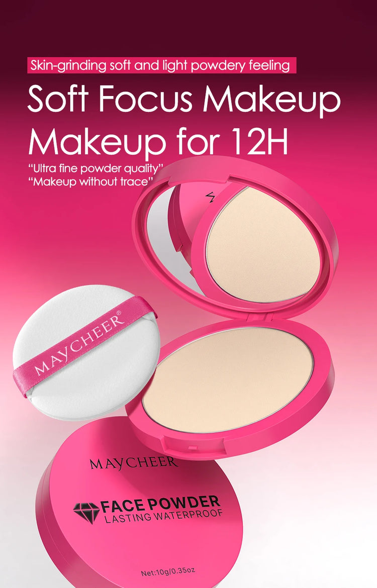 5-color matte setting powder, controls oil, moisturizes, and is long-lasting and waterproof, creating a natural makeup look. by Home for Health and Beauty