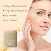 Moisturize Airy Sunstick SPF50+ Anti-UV Long-lasting Protector High Coverage 23g Matte Natural Sunscreen Cream Skin Care by Home for Health and Beauty