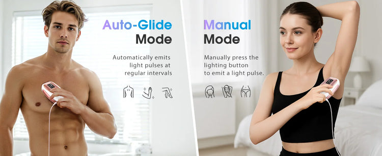 IPL Laser Hair Removal Device for Women Men 45°F Ice-Cooling for Painless & Long-Lasting Results Laser for Full Body Bikini by Home for Health and Beauty