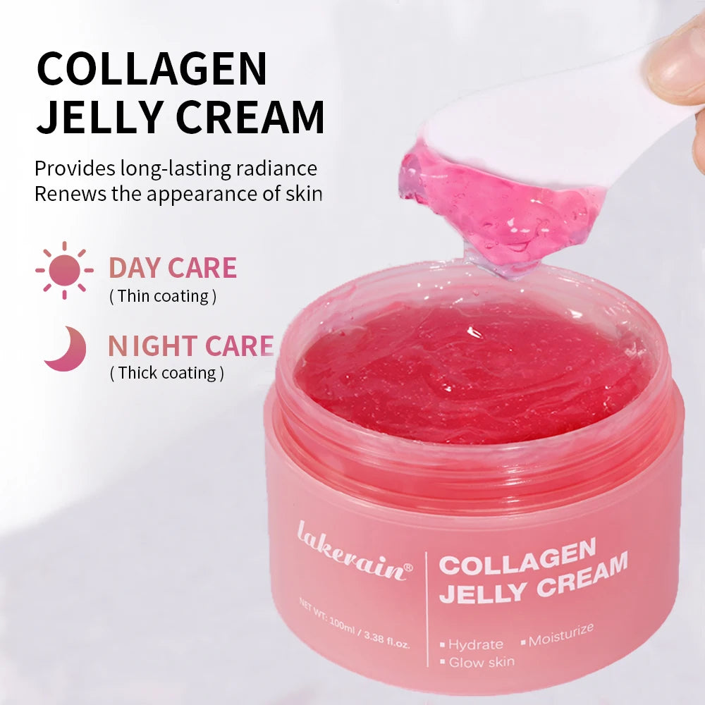 Anti Aging Collagen Face Cream 100ml Niacinamide Moisturizer Hydrating Gel For Tightening Soothing Firmness Skincare by Home for Health and Beauty