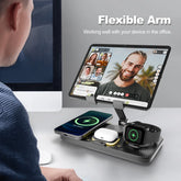 7 in 1 Wireless Charger for iPhone, AirPods, Watch by Home for Health and Beauty