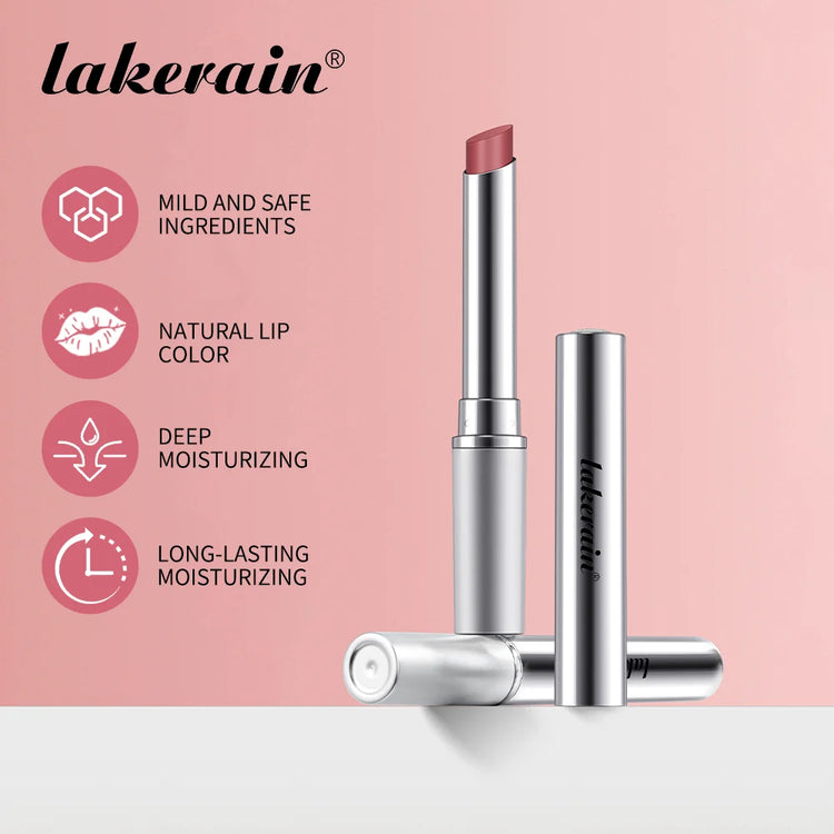Lakerain Nearly Lipstick Lip Balm Natural Color Creamy Texture Long Lasting Moisturizing Nourishing Lip Care Gloss Cosmetic by Home for Health and Beauty