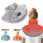 Neck Massager Brace Electric Heating Shoulder Pad With 3 Levels by Home for Health and Beauty