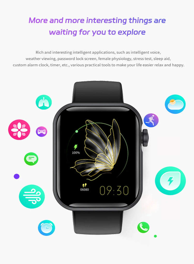 Smart Watch, for Men and Women (Answering/Making Calls) Fitness Tracker, More than 120 Sports Modes, Sleep Monitoring, Pedometer by Home for Health and Beauty