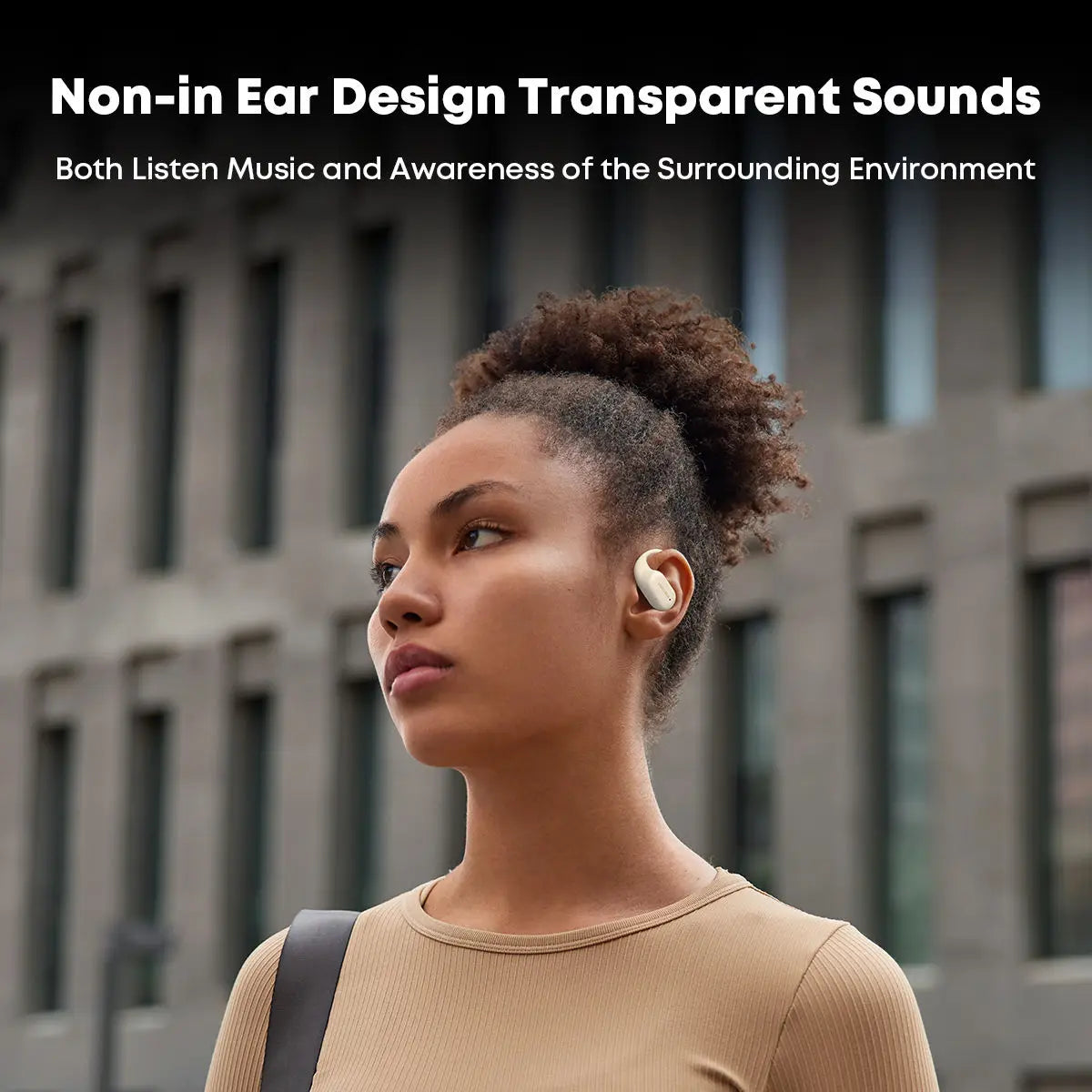 Bone Conduction Headphones Mini TWS True Wireless Earphones Similar With Pro Air Earhook Sport Earphone by Home for Health and Beauty