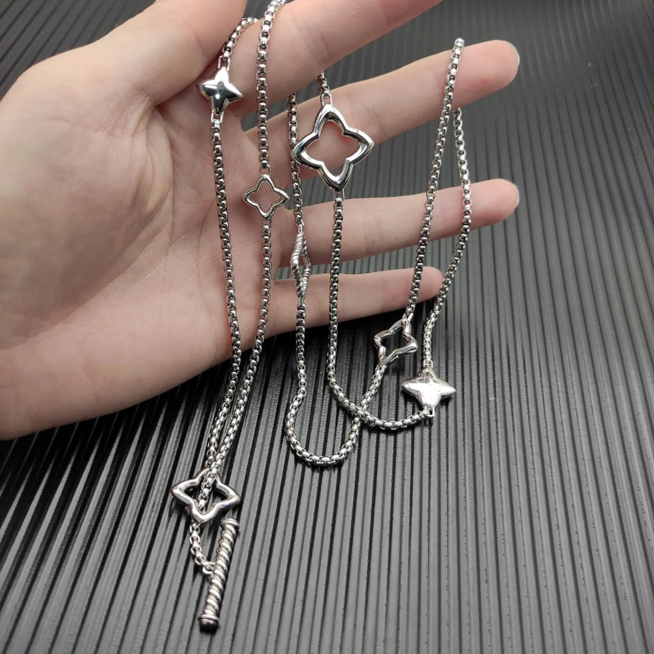 2026 New High Quality DY Necklaces Collection Simple and Elegant Perfect for Any Occasion Suitable for Both Men and Women 3 by Home for Health and Beauty