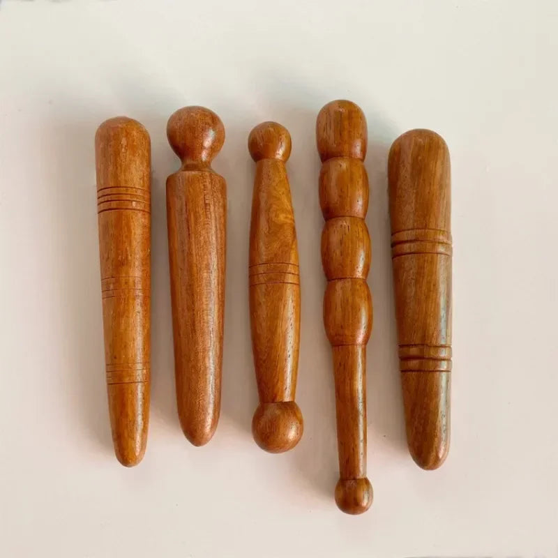 Natural Wooden Foot Massager Stick For Soreness