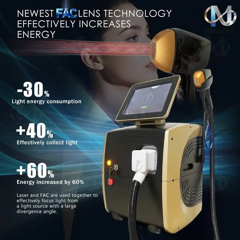 4000W Diode Laser Hair Removal Machine