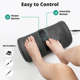 Medcursor Electric Foot Massager Shiatsu Kneading with Heat by Home for Health and Beauty