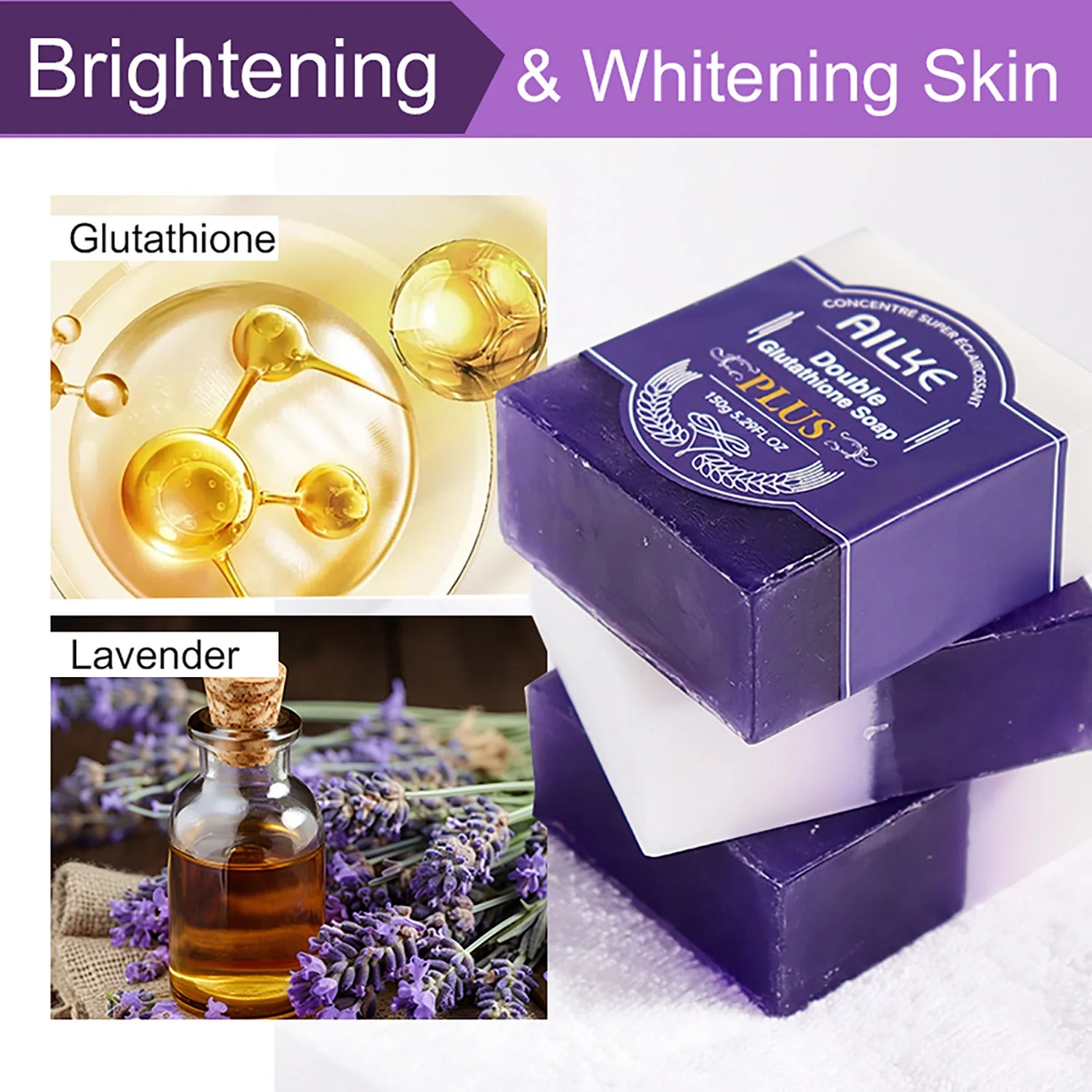 Double Glutathione Plus Soap For Face And Body by Home for Health and Beauty
