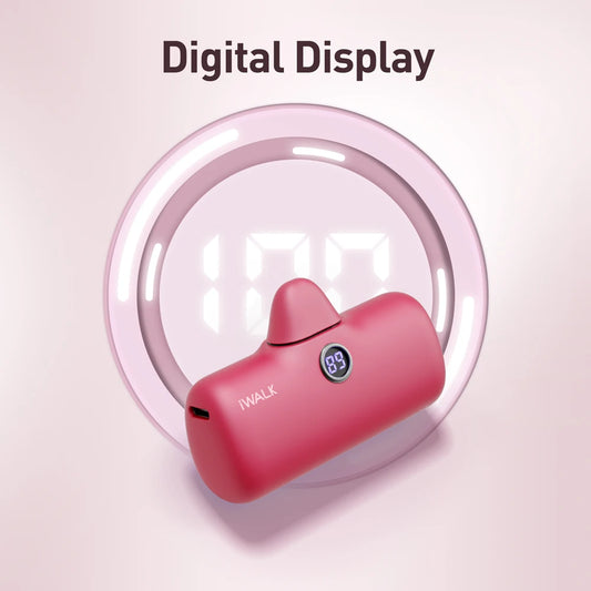 Capsule Power Bank Mini Portable Wireless Charger