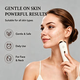3 in 1 Red Light Handle Facial Device Portable V Shaped Face Lifting Slimming Massager for Neck Skin Tightening Anti-Aging Skincare Tool For Women Travel Home Use Gift by Home for Health and Beauty