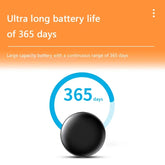 Mini Smart Anti-Lost Tracker Reminder For Pets Kids Bag Wallet 5G Bluetooth GPS Device Air Tag Finder Tracking Locator by Home for Health and Beauty