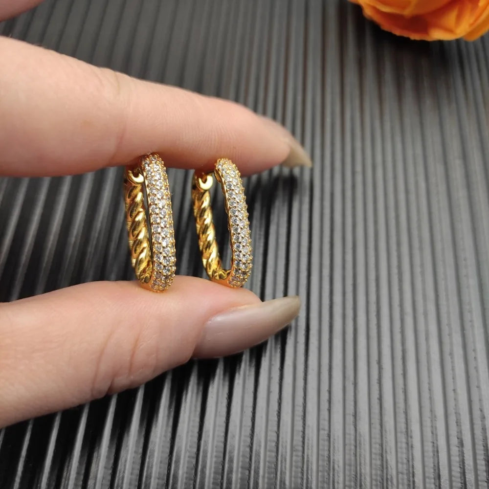 DAV Stud Earrings Are Suitable for Daily Versatile Wear and Gifts by Home for Health and Beauty
