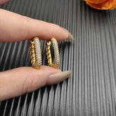 DAV Stud Earrings Are Suitable for Daily Versatile Wear and Gifts by Home for Health and Beauty