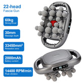 Foreverlily Fascia Gun High Frequency Vibration Massager Back Waist Shoulders by Home for Health and Beauty