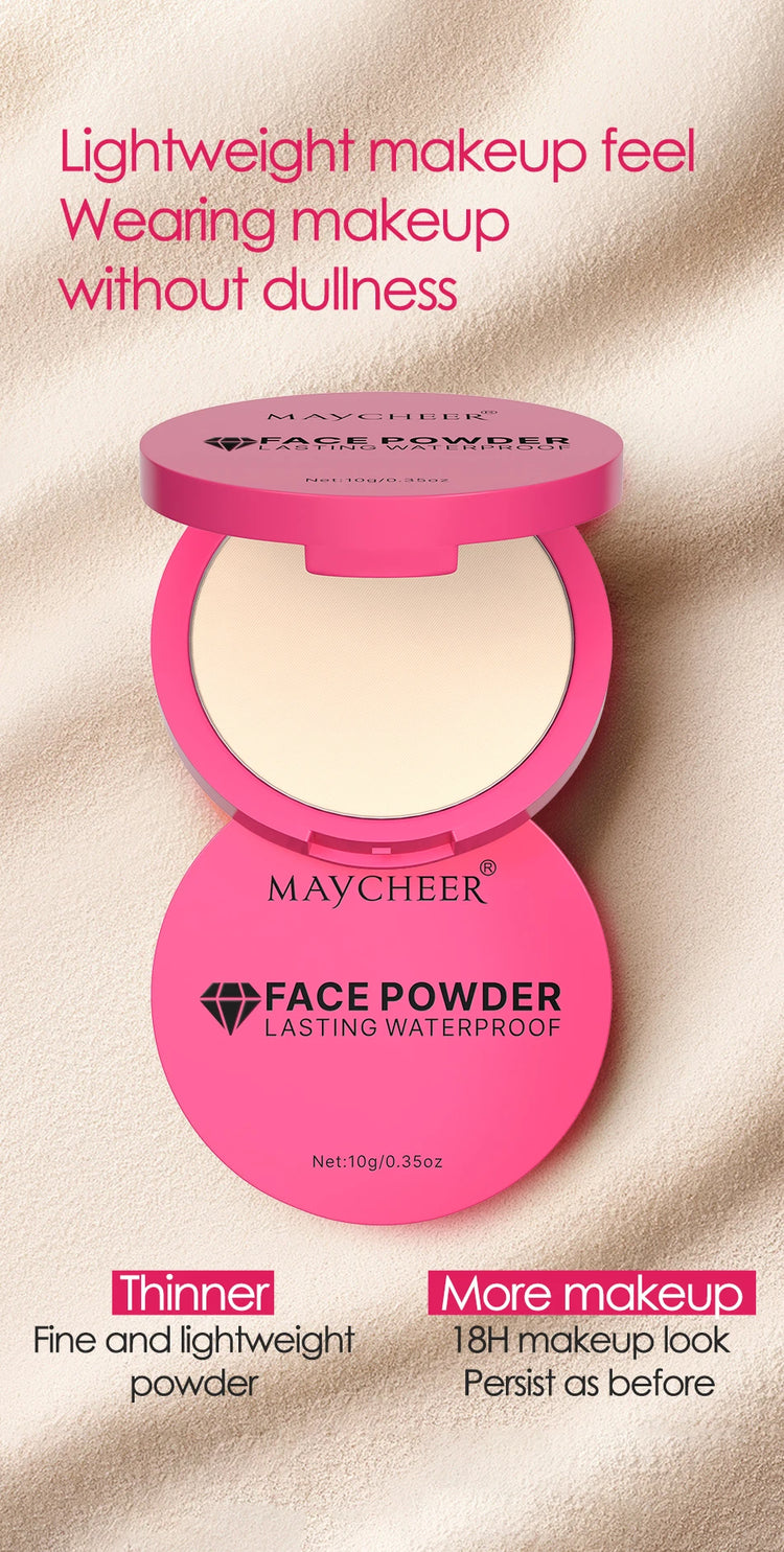 5-color matte setting powder, controls oil, moisturizes, and is long-lasting and waterproof, creating a natural makeup look. by Home for Health and Beauty