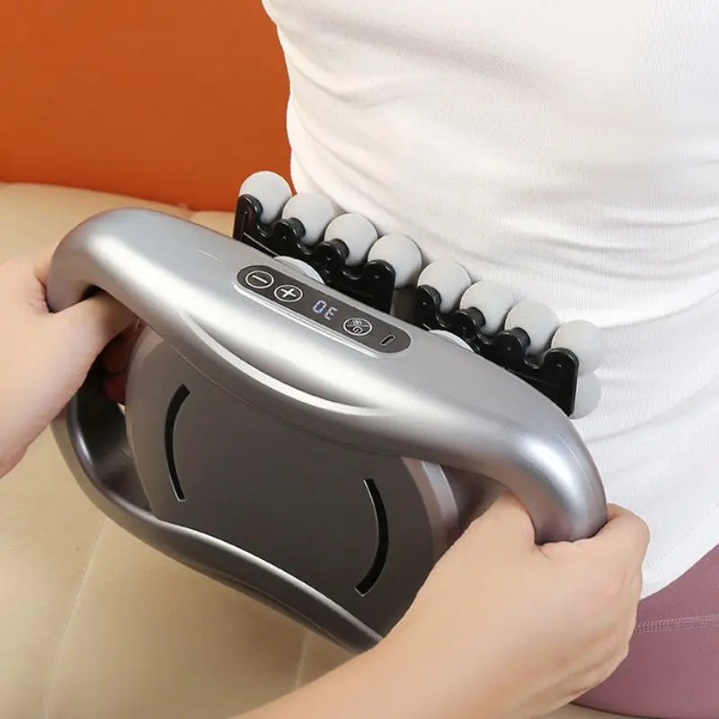 Muscle Massager Gun with 42 Massage Heads LED Digital Display 10min Smart Timer 9 Speed Modes Type-C Fast Cha by Home for Health and Beauty