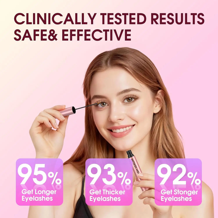 Lash Serum Nourishing Eyelash Enhancer Serum,Eyelash Growth Serum,Natural Ingredients,Longer and Thicker Eyelashes Cosmetics by Home for Health and Beauty