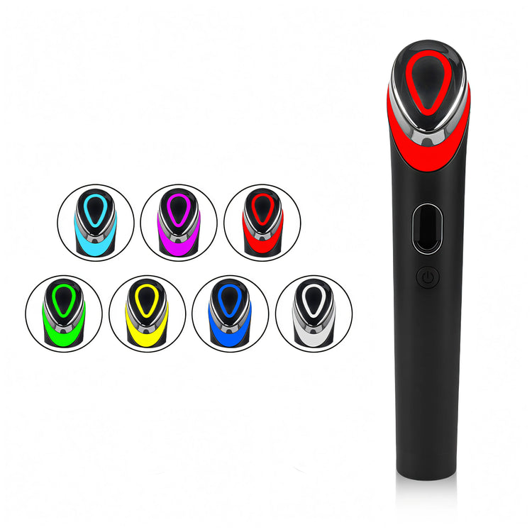 Age-R Booster Facial Massager 7 Color LED Photon Skin Repair Brightening Toning Lifting Anti-Aging Home SPA Facial Beauty Device by Home for Health and Beauty