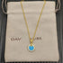 High-Quality Elegant and Simple Gold-Plated Round Bracelets and Necklaces Set by Home for Health and Beauty