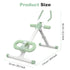 Ab Workout Machine Abdominal Adjustable Folding Crunch Trainer Core Machine Full Body Equipment for Home Gym by Home for Health and Beauty