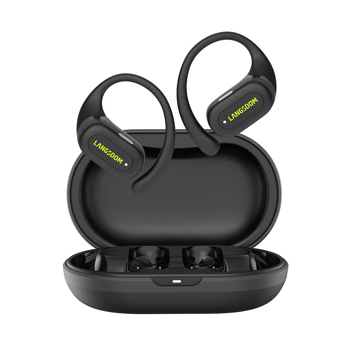Bone Conduction Headphones Mini TWS True Wireless Earphones Similar With Pro Air Earhook Sport Earphone by Home for Health and Beauty
