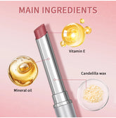 Lakerain Nearly Lipstick Lip Balm Natural Color Creamy Texture Long Lasting Moisturizing Nourishing Lip Care Gloss Cosmetic by Home for Health and Beauty