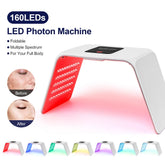 7 Colors LED Photon Machine Foldable Skin Care Equipment Skin Rejuvenation Light Facial Body Beauty Machines For Skin Care by Home for Health and Beauty