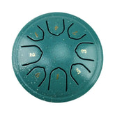 DT4 Eight Tone Steel Tongue Drum With Drumsticks And Accessories by Home for Health and Beauty
