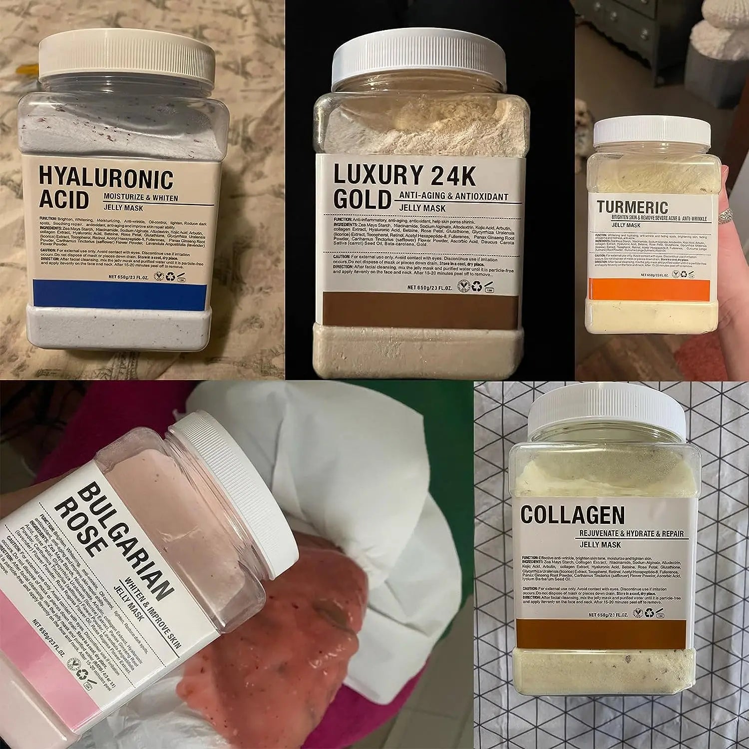 Jelly Mask Powder Professional Facial Masks by Home for Health and Beauty