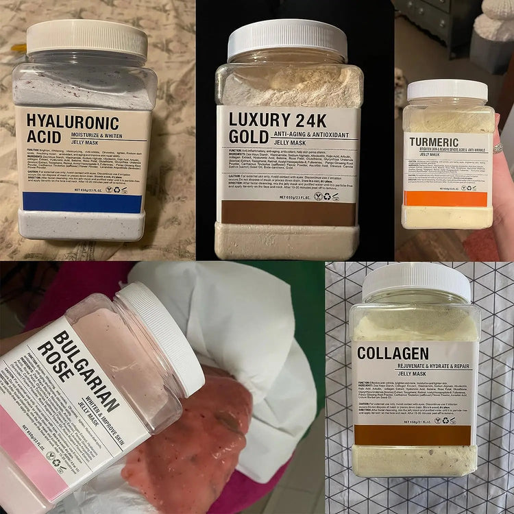 Jelly Mask Powder Professional Facial Masks by Home for Health and Beauty