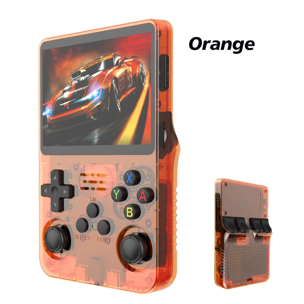 Retro Handheld Game Console Linux System 3.5 Inch 256G 128G R36S IPS Portable Pocket Player 64GB Video Gaming Kids Gifts by Home for Health and Beauty