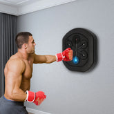 Music Boxing Machine Wall Mounted LED Light Boxing Equipment by Home for Health and Beauty