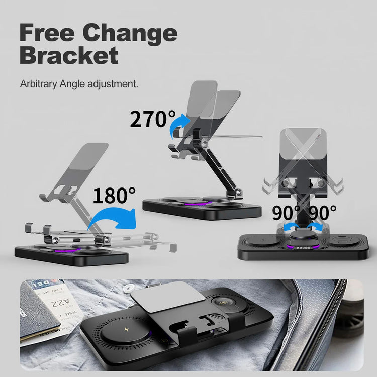7 in 1 Wireless Charger for iPhone, AirPods, Watch by Home for Health and Beauty