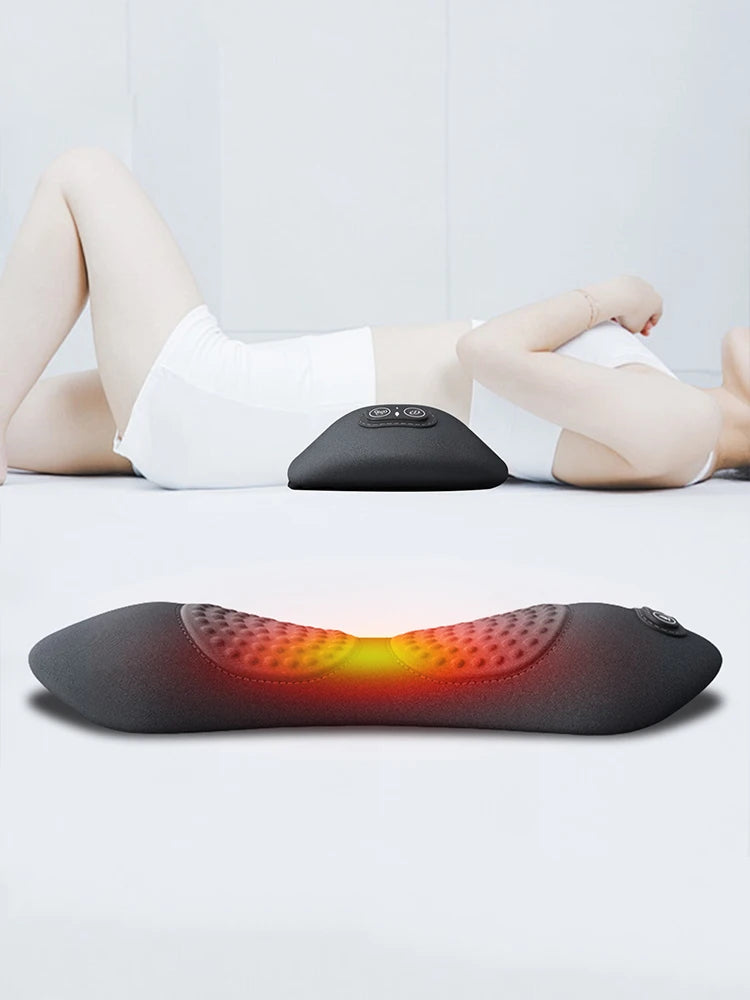 3 In 1 Electric Lumbar Support Pillow Massager With Heat