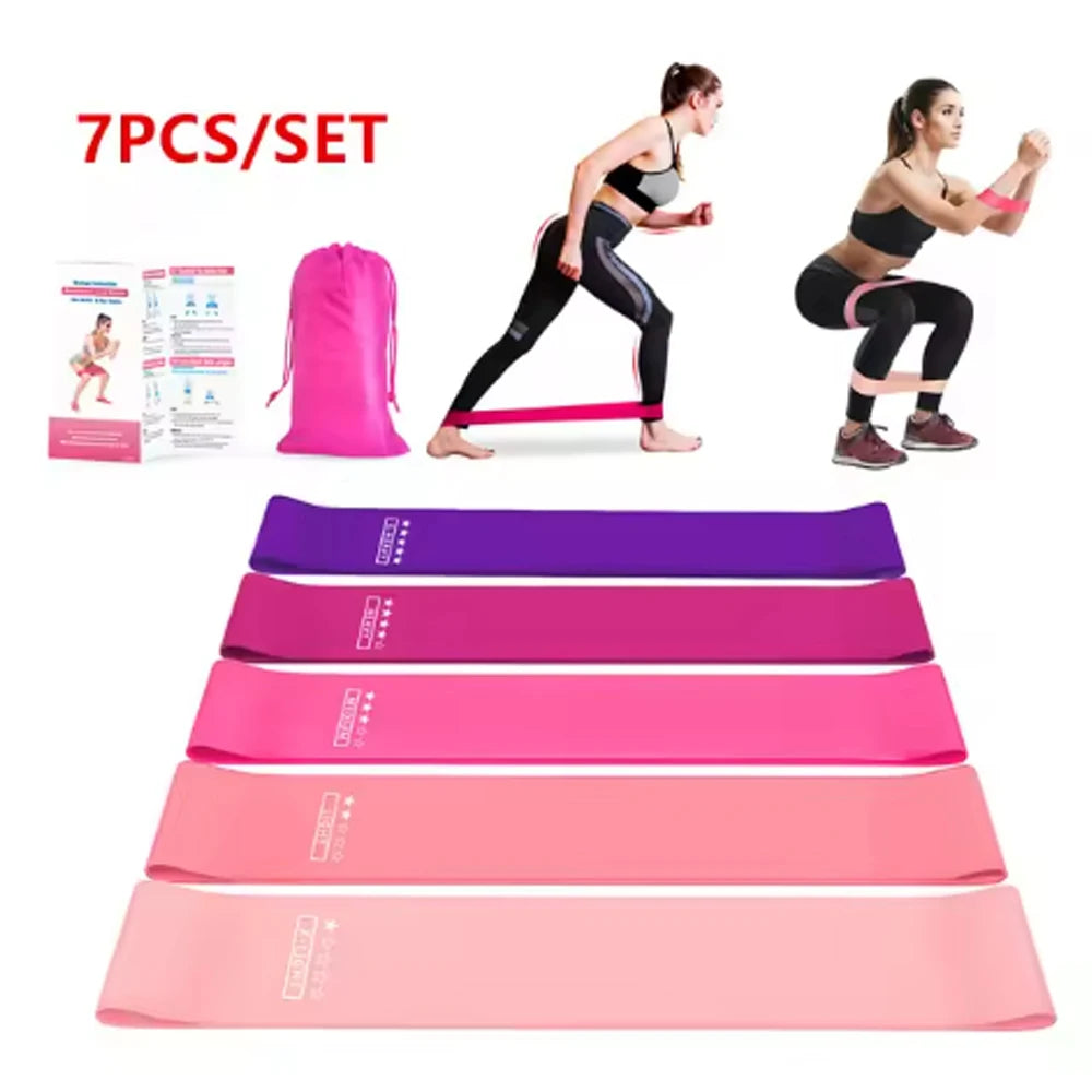 Fitness Resistance Bands Yoga Stretch Pull Up Training