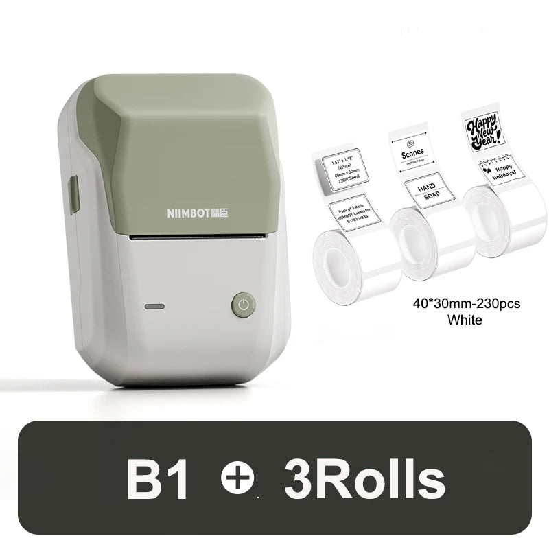 Bluetooth Portable Thermal Label Printer For Packaging