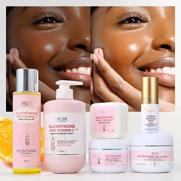 Whitening Moisturizing Facial And Body Lotion With Vitamin C by Home for Health and Beauty