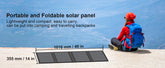 Portable Solar Charger 18V 60W / 45W Foldable Solar Panel for Solar Generators Outdoor Camping Travel Powerbank Phone by Home for Health and Beauty