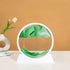3D Moving Sand Art Glass Frame Deep Sea Quicksand Decor by Home for Health and Beauty
