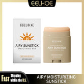Moisturize Airy Sunstick SPF50+ Anti-UV Long-lasting Protector High Coverage 23g Matte Natural Sunscreen Cream Skin Care by Home for Health and Beauty