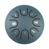 DT4 Eight Tone Steel Tongue Drum With Drumsticks And Accessories by Home for Health and Beauty